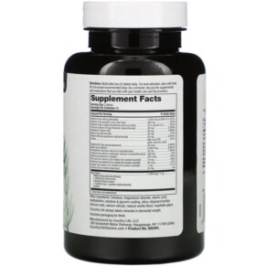 Thành phần vi chất của Country Life Maxi-Hair Skin & Nails 90 Tablets 015794050247