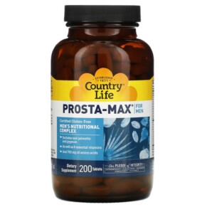 Thực phẩm chức năng Country Life Prosta Max for Men 200 Tablets 015794016007