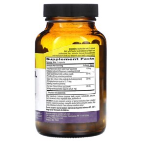 Thành phần vi chất của Country Life Resveratrol Plus 120 Vegan Capsules 015794073185