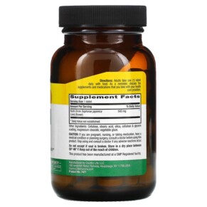 Thành phần vi chất của Country Life Rutin 500 mg 100 Tablets 015794074717