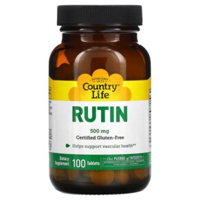 Thực phẩm chức năng Country Life Rutin 500 mg 100 Tablets 015794074717