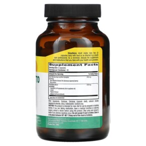 Thành phần vi chất của Country Life Saw Palmetto & Pygeum Extract 90 Vegan Capsules 015794019008