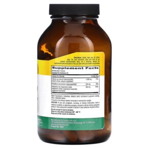 Thành phần vi chất của Country Life Target-Mins Calcium-Magnesium Complex 500 mg 180 Tablets 015794024811