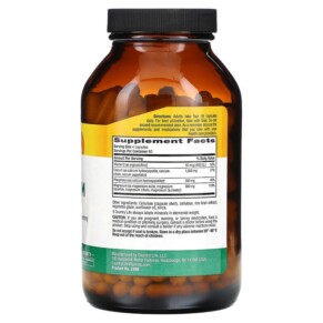 Thành phần vi chất của Country Life Target-Mins Calcium Magnesium with Vitamin D Complex 240 Vegan Capsules 015794024880