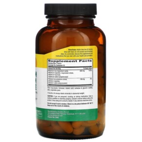 Thành phần vi chất của Country Life Target-Mins Magnesium Potassium Aspartate 180 Tablets 015794024958