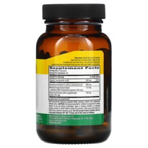 Thành phần vi chất của Country Life VaricoVein for Men & Women 60 Vegan Capsules 015794049371