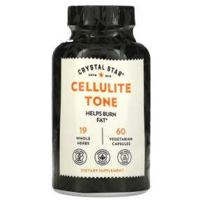 Thực phẩm chức năng Crystal Star Cellulite Tone 60 Vegetarian Capsules 747889017605