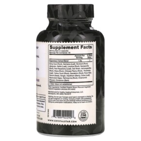 Crystal Star Female Harmony PMS Support 90 Vegetarian Capsules 3 Thành phần vi chất của Crystal Star Female Harmony PMS Support 90 Vegetarian Capsules 747889022906