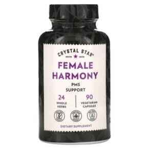 Thực phẩm chức năng Crystal Star Female Harmony PMS Support 90 Vegetarian Capsules 747889022906