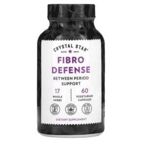Thực phẩm chức năng Crystal Star Fibro Defense 60 Vegetarian Capsules 747889043451