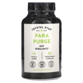 Thực phẩm chức năng Crystal Star Para Purge 60 Vegetarian Capsules 747889036002