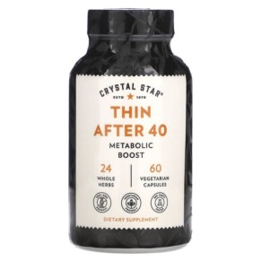 Thực phẩm chức năng Crystal Star Thin After 40 60 Vegetarian Capsules 747889041402