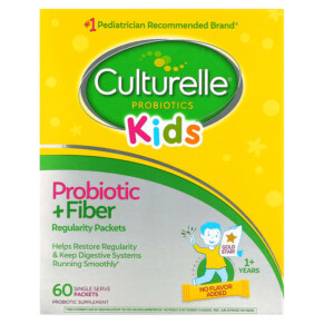 Thực phẩm chức năng Culturelle Kids Probiotic + Fiber 1+ Years Unflavored 60 Single Serve Packets 049100400938