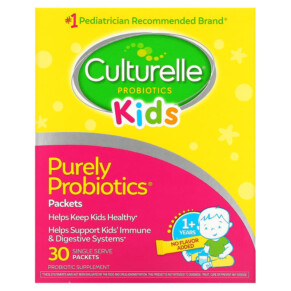 Thực phẩm chức năng Culturelle Kids Purely Probiotics 1+ Years Unflavored 30 Single Serve Packets 049100400082