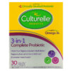 Culturelle Probiotics 3-in-1 Complete Probiotic with Omega 3s 30 Once Daily Capsules 5 Thực phẩm chức năng Culturelle Probiotics 3-in-1 Complete Probiotic with Omega 3s 30 Once Daily Capsules 049100400389