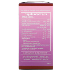 Thành phần vi chất của Daily Wellness Company Fertility Blend for Women 90 Veggie Capsules 631462200143