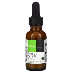 Thực phẩm chức năng DaVinci Laboratories of Vermont Liposomal A.D.K Mint 1 fl oz (30 ml) 026664014955