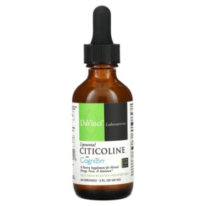 Thực phẩm chức năng DaVinci Laboratories of Vermont Liposomal Citicoline with Cognizin 2 fl oz (60 ml) 026664014948