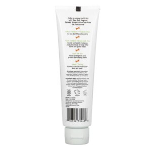 Thành phần vi chất của Desert Essence Kids Toothpaste Gel Tutti Frutti 4.7 oz (133 g) 718334334486