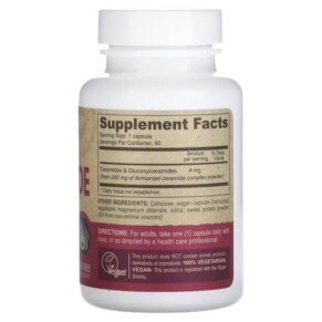 Thành phần vi chất của Deva Vegan Ceramide 60 Vegan Caps 895634000348