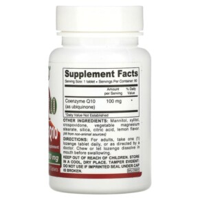 Deva Vegan Coenzyme Q10 100 mg 90 Tablets 3 Thành phần vi chất của Deva Vegan Coenzyme Q10 100 mg 90 Tablets 895634000539