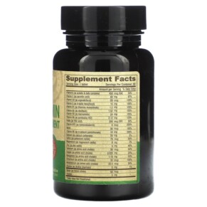 Thành phần vi chất của Deva Vegan Multivitamin & Mineral Supplement Iron-Free 90 Tiny Tablets 895634000423