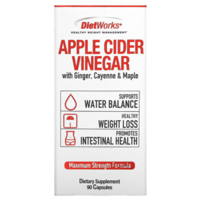 Thực phẩm chức năng DietWorks Apple Cider Vinegar 90 Capsules 035046101770