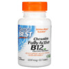 Doctor's Best Chewable Fully Active B12 Chocolate Mint 1.000 mcg 60 Tablets 5 Thực phẩm chức năng Doctor's Best Chewable Fully Active B12 Chocolate Mint 1.000 mcg 60 Tablets 753950003286