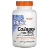 Thực phẩm chức năng Doctor's Best Collagen Types 1 and 3 with Peptan and Vitamin C 125 mg 240 Capsules 753950002630