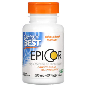 Thực phẩm chức năng Doctor's Best EpiCor 500 mg 60 Veggie Caps 753950001770