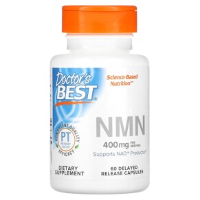 Thực phẩm chức năng Doctor's Best NMN 200 mg 60 Delayed Release Capsules 753950005976
