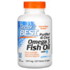 Thực phẩm chức năng Doctor's Best Purified & Clear Omega 3 Fish Oil with Goldenomega 1.000 mg 120 Marine Softgels 753950004788