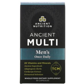 Thực phẩm chức năng Dr. Axe / Ancient Nutrition Ancient Multi Men's One Daily 30 Capsules 816401023254