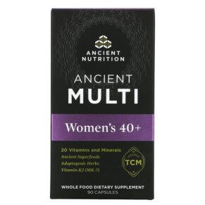 Thực phẩm chức năng Dr. Axe / Ancient Nutrition Ancient Multi Women's 40+ 90 Capsules 816401023339