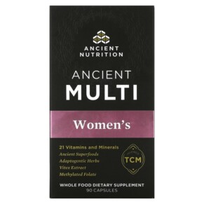 Thực phẩm chức năng Dr. Axe / Ancient Nutrition Ancient Multi Women's 90 Capsules 816401023247