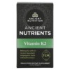 Dr. Axe / Ancient Nutrition Ancient Nutrients Vitamin K2 60 Capsules 5 Thực phẩm chức năng Dr. Axe / Ancient Nutrition Ancient Nutrients Vitamin K2 60 Capsules 816401023407