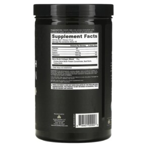 Thành phần vi chất của Dr. Axe / Ancient Nutrition Bone Broth Collagen Pure 15.9 oz (450 g) 816401020048