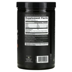 Thành phần vi chất của Dr. Axe / Ancient Nutrition Bone Broth Protein Turmeric 1 lb (460 g) 816401020031