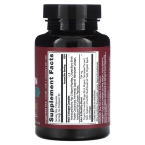 Thành phần vi chất của Dr. Axe / Ancient Nutrition Multi Collagen Joint + Mobility 90 Capsules 816401025166