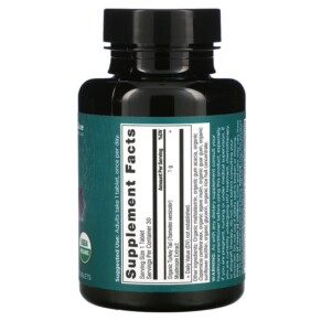 Dr. Axe / Ancient Nutrition Turkey Tail Immune System Balance 30 Tablets 3 Thành phần vi chất của Dr. Axe / Ancient Nutrition Turkey Tail Immune System Balance 30 Tablets 816401025517