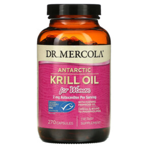 Thực phẩm chức năng Dr. Mercola Antarctic Krill Oil for Women 270 Capsules 813006010290