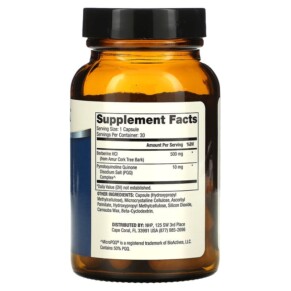 Thành phần vi chất của Dr. Mercola Berberine and MicroPQQ Advanced 30 Capsules 813006018463