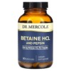 Thực phẩm chức năng Dr. Mercola Betaine HCL and Pepsin 650 mg 90 Capsules 810094211745