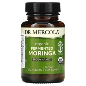 Thực phẩm chức năng Dr. Mercola Biodynamic Organic Fermented Moringa 90 Tablets 813006018920
