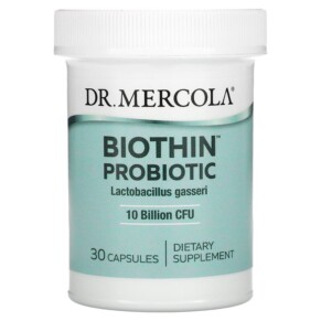 Thực phẩm chức năng Dr. Mercola Biothin Probiotic Lactobacillus Gasseri 10 Billion CFU 30 Capsules 810487036481