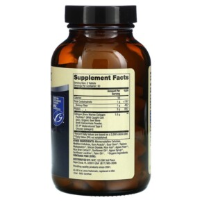 Thành phần vi chất của Dr. Mercola Collagen Complex Type I II & III 90 Tablets 810487038386