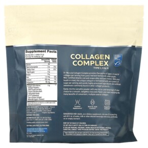 Thành phần vi chất của Dr. Mercola Collagen Complex Type l ll & lll Chocolate 5 g 14.81 oz (420 g) 810094210144