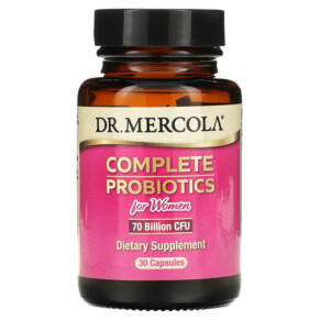 Thực phẩm chức năng Dr. Mercola Complete Probiotics for Women 70 Billion CFU 30 Capsules 813006019125