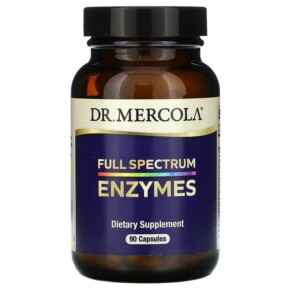 Thực phẩm chức năng Dr. Mercola Enzymes Full Spectrum 90 Capsules 810487030908