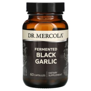 Thực phẩm chức năng Dr. Mercola Fermented Black Garlic 60 Capsules 813006015820